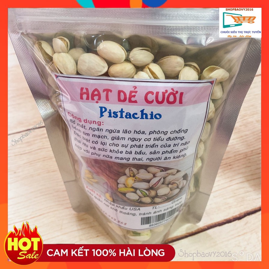 Hạt Dẻ cười Mỹ 1KG rang Bơ muối không tẩy trắng thơm giòn Loại 1