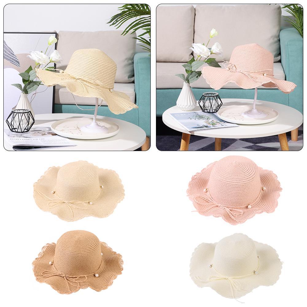 ESPO Nón Cối Màu Trơn Thời Trang Đi Biển Mùa Hè