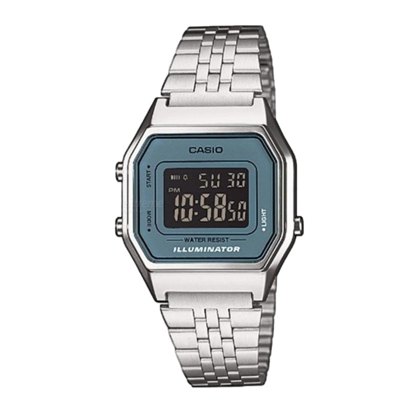 Đồng hồ nữ dây kim loại chính hãng casio LA680WA-2BDF