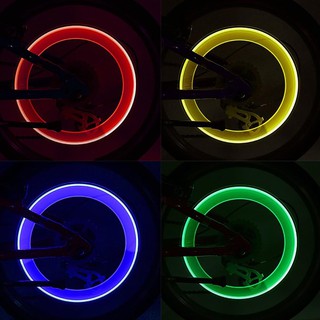 1 đèn led neon gắn bánh xe đạp / xe máy