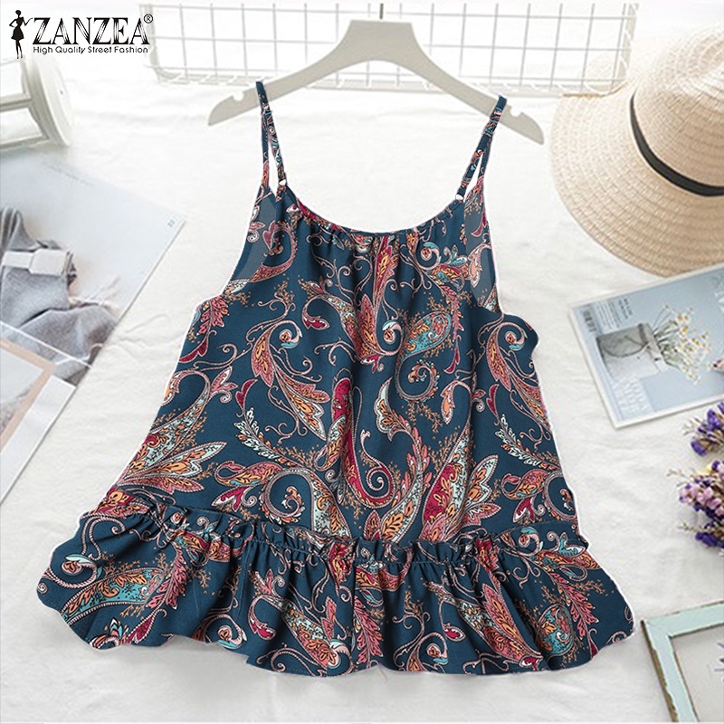 Áo hai dây ZANZEA phong cách cổ điển dành cho nữ