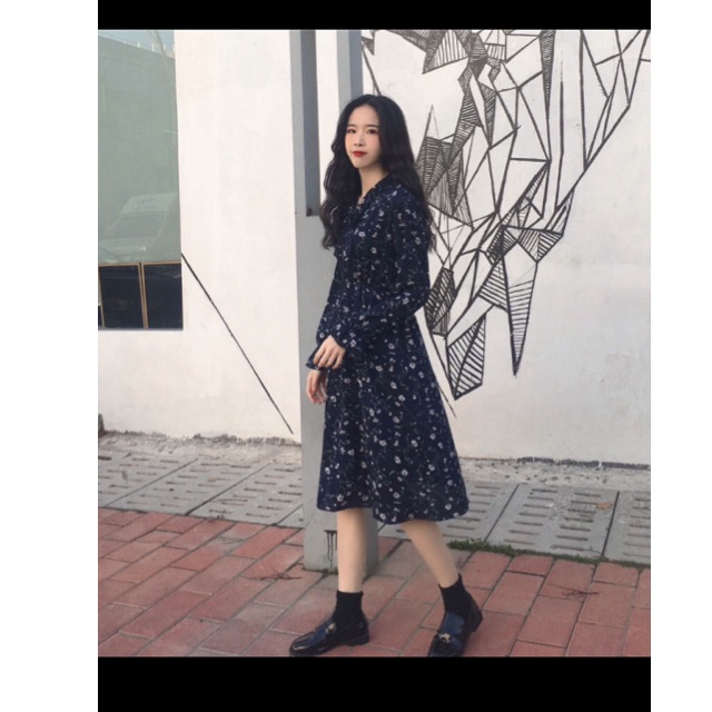 Váy Vintage bánh bèo