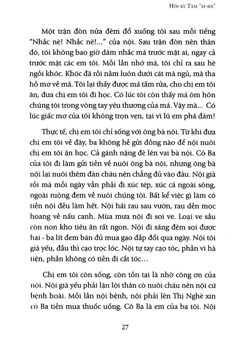 Sách Hồi Ký Tâm Si-Đa - Vượt Lên Cái Chết