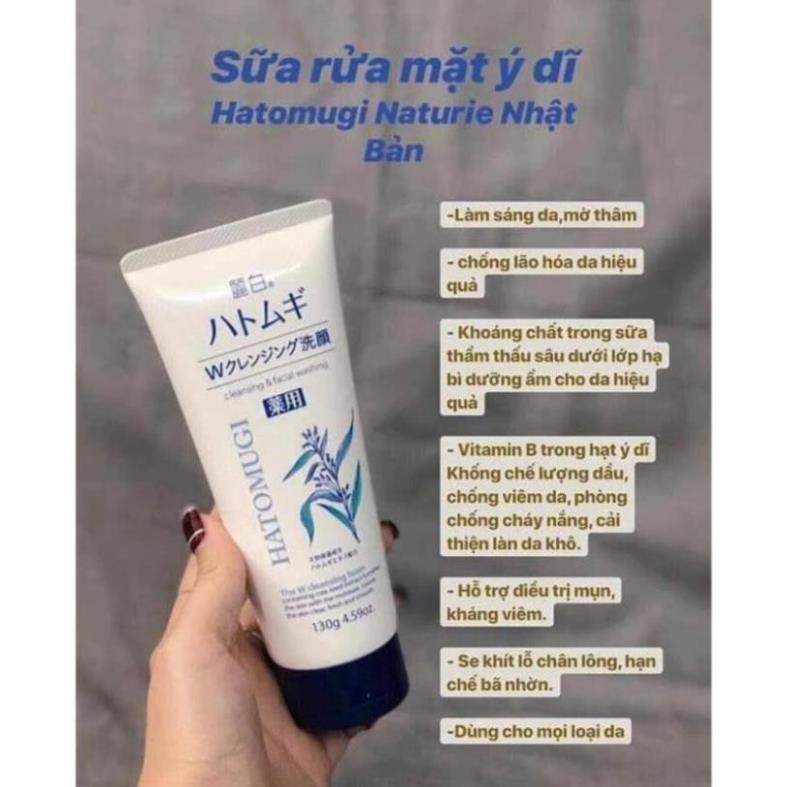Bộ Sản Phẩm Chăm sóc da Hatomugi Dưỡng Trắng Cấp Ẩm Chiết Xuất ý dĩ Hàng Nhật Nội Địa | BigBuy360 - bigbuy360.vn