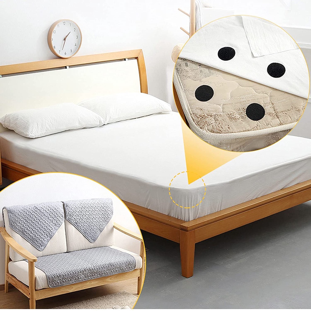 Set 5 miếng dán cố định tấm trải giường chống trượt