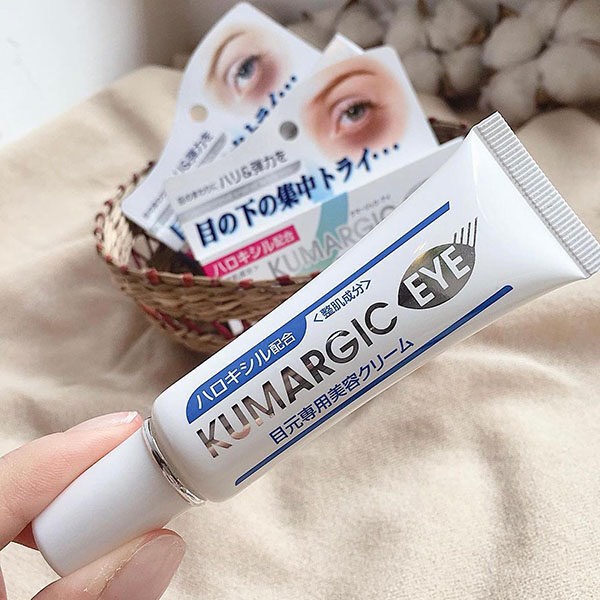 Kem mắt Kumargic Eye giảm quầng thâm mắt của Nhật Bản 20g