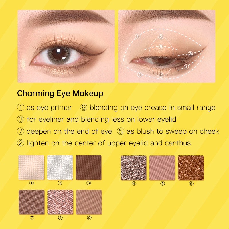 Bảng phấn mắt COLORKEY X Pokemon màu lì và ánh nhũ kết hợp trang điểm kháng nước lâu trôi 8g | BigBuy360 - bigbuy360.vn