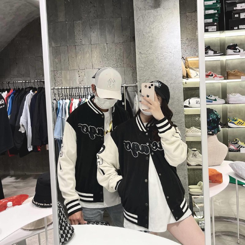 Áo Bomber Martini Chicago BLack/white 13990