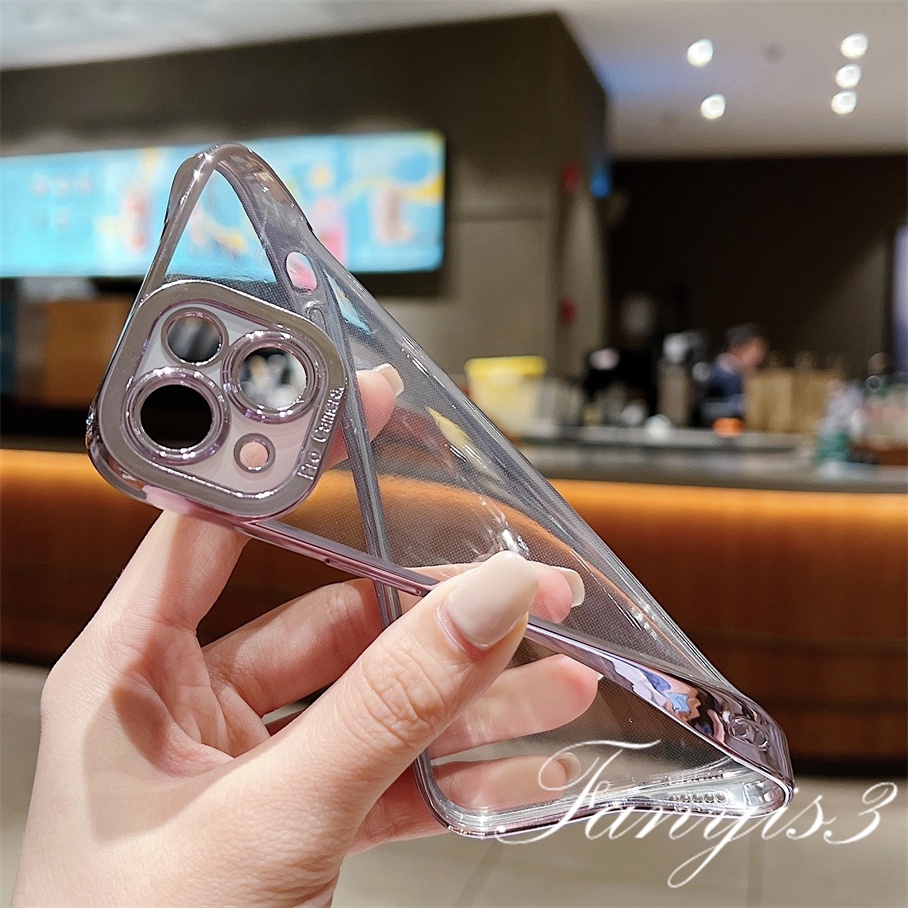 Ốp Điện Thoại TPU Dẻo Trong Suốt Đính Sequin Lấp Lánh Sang Trọng Cho iPhone 13 12 11 Pro Max X XR Xs SE 2020 8 7 Plus