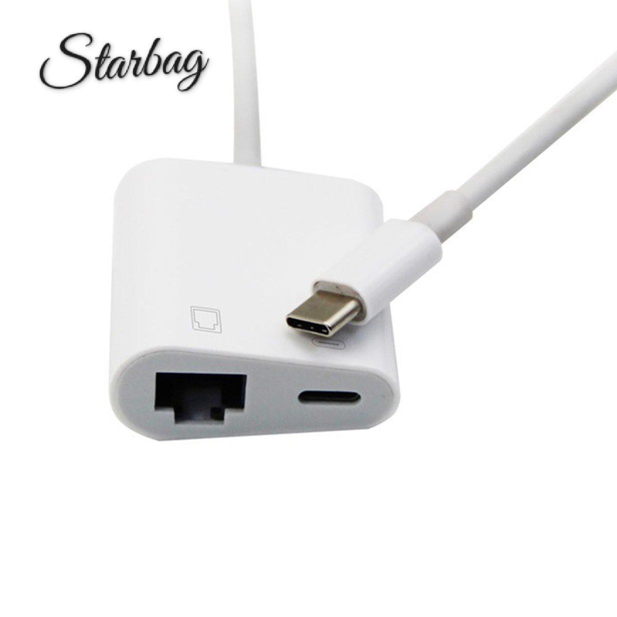Bộ Chuyển Đổi Mạng Type-C Sang Rj45 100m | BigBuy360 - bigbuy360.vn
