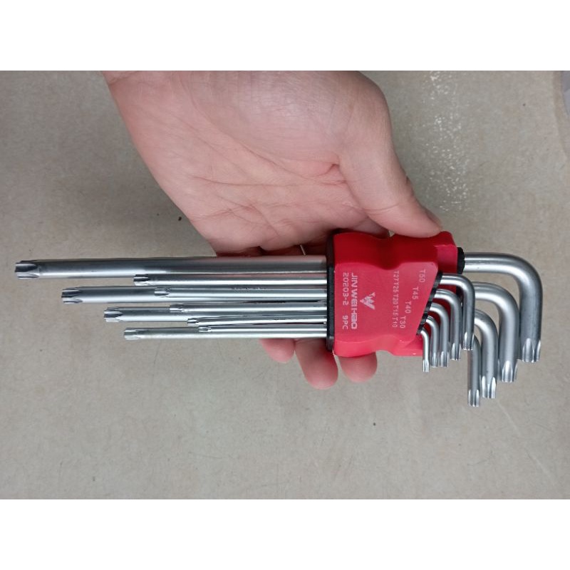 Bộ tools hoa thị 9 món cao cấp