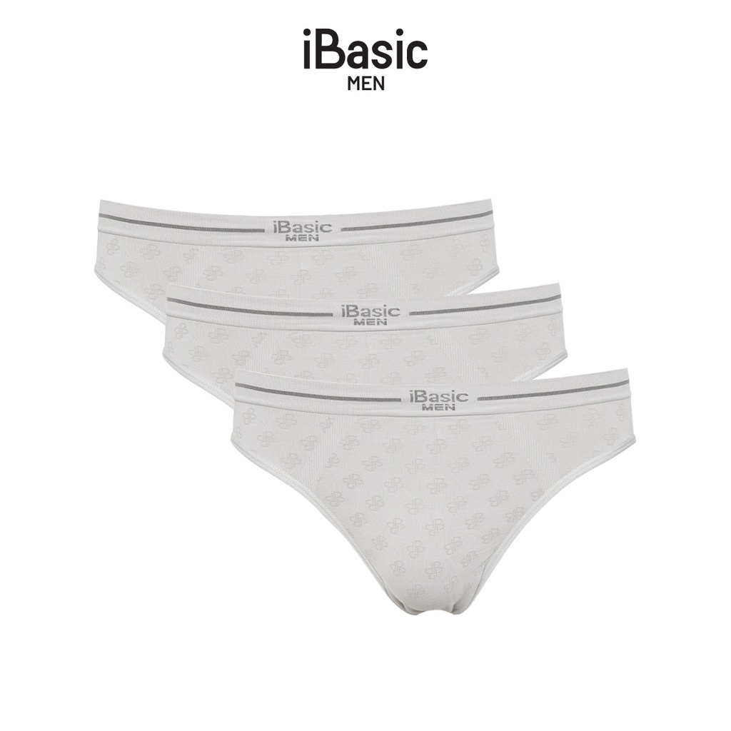 Combo 3 quần lót nam không đường may Brief Seamless iBasic PANM094