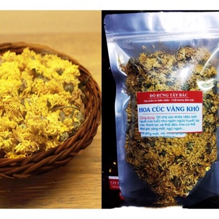 Trà hoa Cúc vàng 1 kg sấy khô uống trà