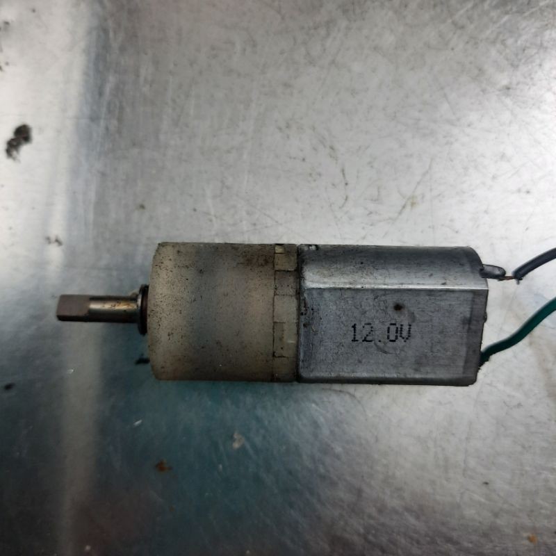 motor giảm tốc nhỏ tháo máy uốn tóc 12v