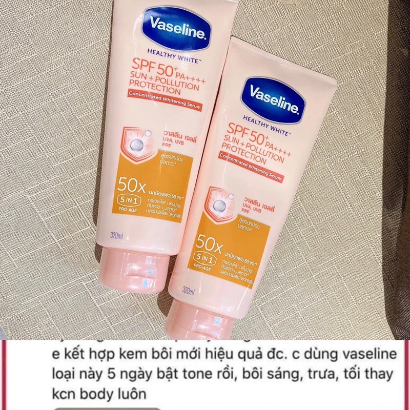 Kem dưỡng mềm da Vaseline - ALISA