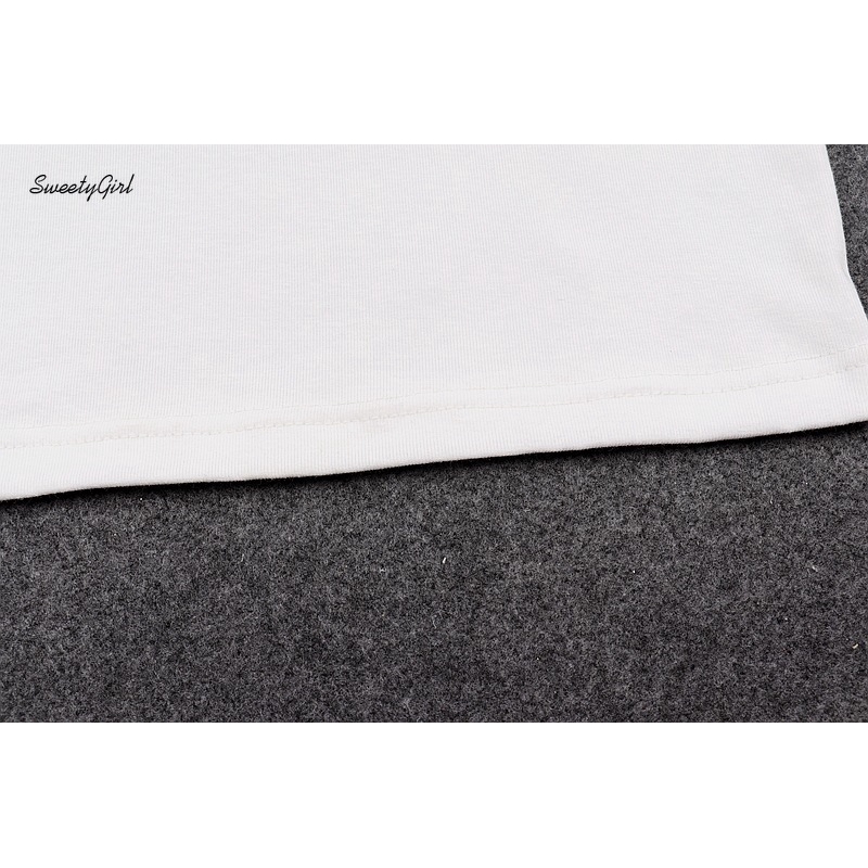 Áo Croptop Sát Nách Cổ Tròn Màu Trơn Ngọt Ngào Cho Nữ