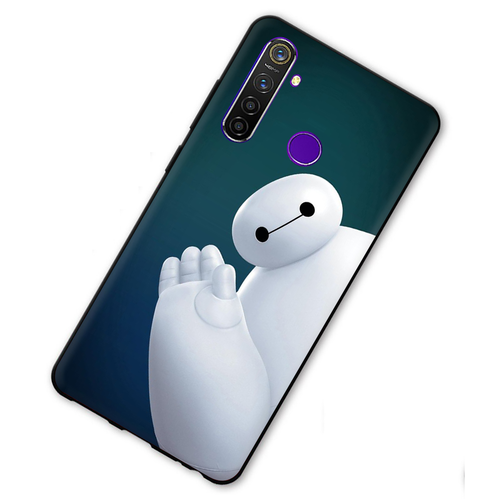 Ốp Điện Thoại Tpu Mềm Chống Rơi Màu Đen Cho Oppo Reno 2 Z 2z 2f 10x Big Hero 6