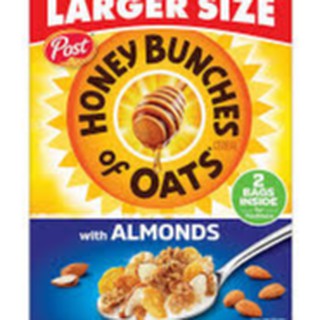 Honey Bunches of Oats Cereal with Almonds 48 oz/ 1.41 kg