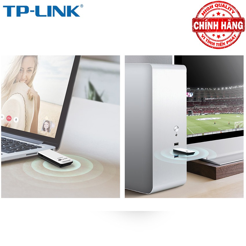 USB Thu WiFi TP-link TL-WN821N chuẩn N không dây tốc độ 300Mbps