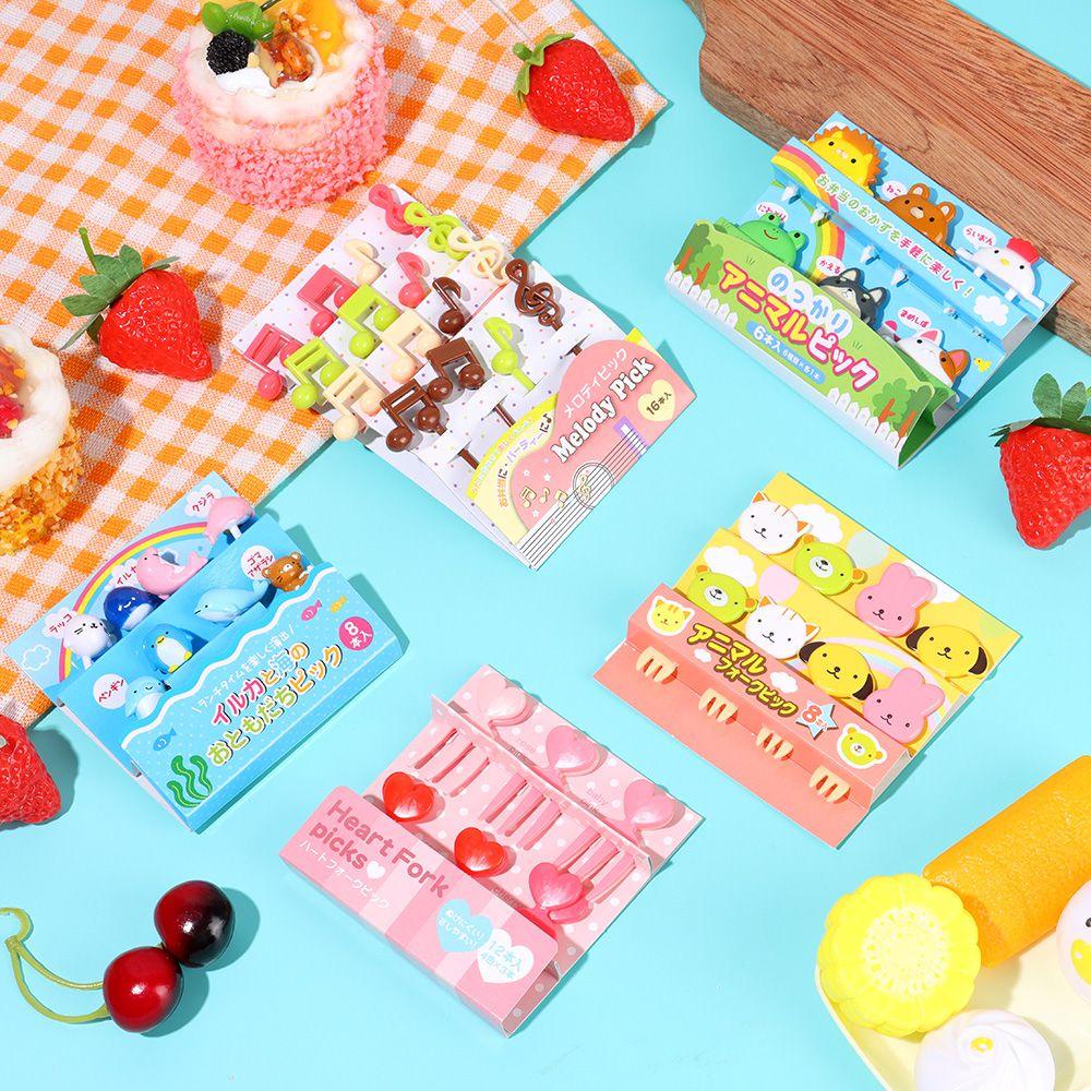 Nĩa Ăn Trái Cây 1 Đầu Thiết Kế Dễ Thương Tiện Dụng