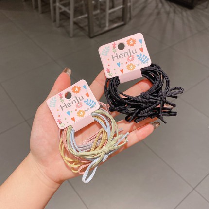 Dây Buộc Tóc Co Giãn Nhiều Màu Dành Cho Nữ 2023