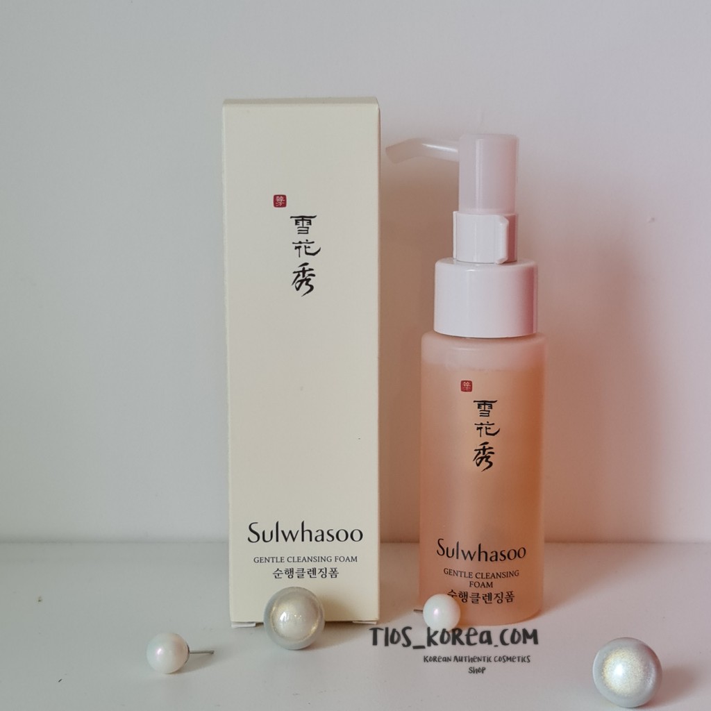 Sulwhasoo Sữa Rửa Mặt Ẩm Mịn dành Cho Da Nhạy Cảm từ thảo dược- Sulwhasoo Gentle Cleasing Foam 50/200ml( Bản Mới nhất)