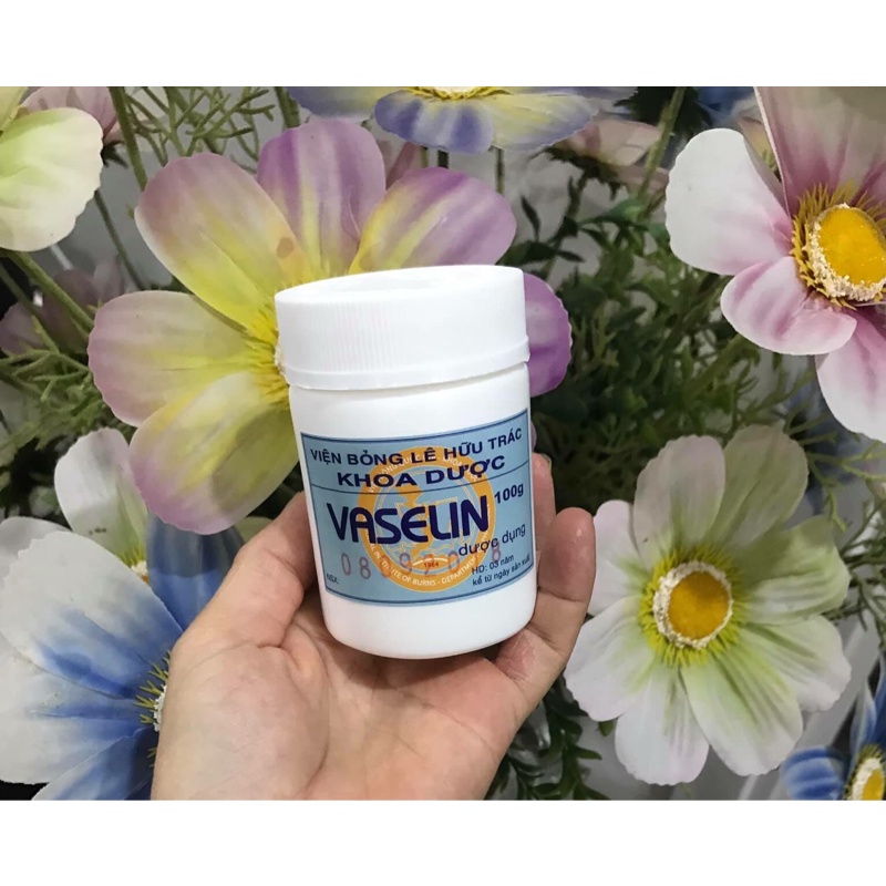 Kem sáp nẻ VASELIN hàng chuẩn viện bỏng Quốc Gia ( hũ 100g). giúp dưỡng và làm mềm da