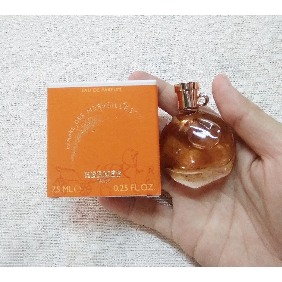 NƯỚC HOA NỮ HERMES ELIXIR DES MERVEILLES EDP 7.5ML NHẬP KHẨU CHÍNH HÃNG -  4432 | Shopee Việt Nam