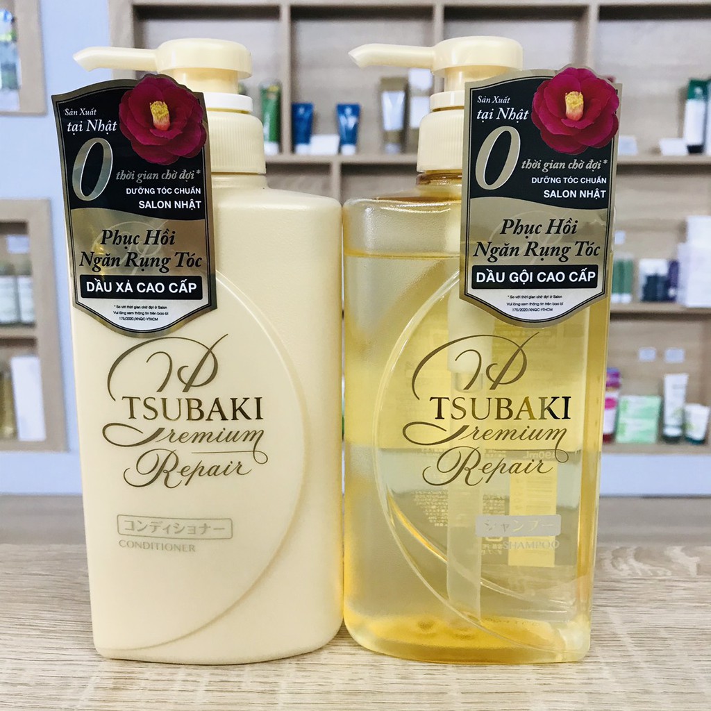 Combo gội xả Tsubaki phục hồi hư tổn và ngăn rụng tóc | BigBuy360 - bigbuy360.vn
