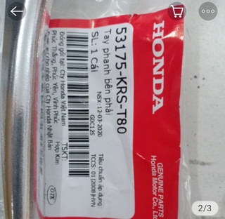 Tay thắng Honda Sh mode