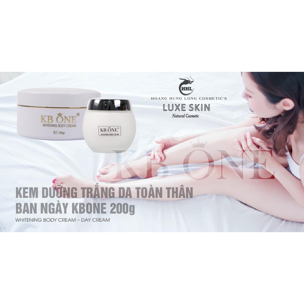 Kem Dưỡng Trắng Da Toàn Thân Chống Nắng ( KB Ngày Nhỏ ) Kb One Day 100g | WebRaoVat - webraovat.net.vn