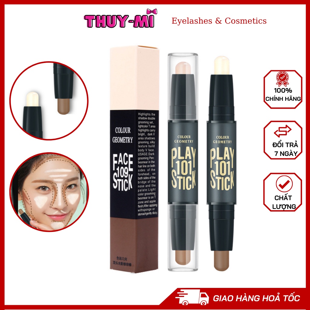 Thanh Highlight che khuyết điểm 2 đầu Lameila FACE 109 STICK No.1002