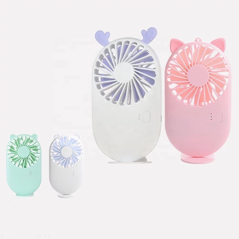 Quạt cầm tay Mini Summer Fan siêu dễ thương với 3 chế độ gió tích hợp pin 800mAh