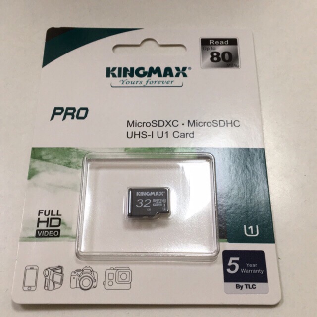 Thẻ nhớ Kingmax 64gb và thẻ nhớ Kingmax 32gb - hàng chính hãng