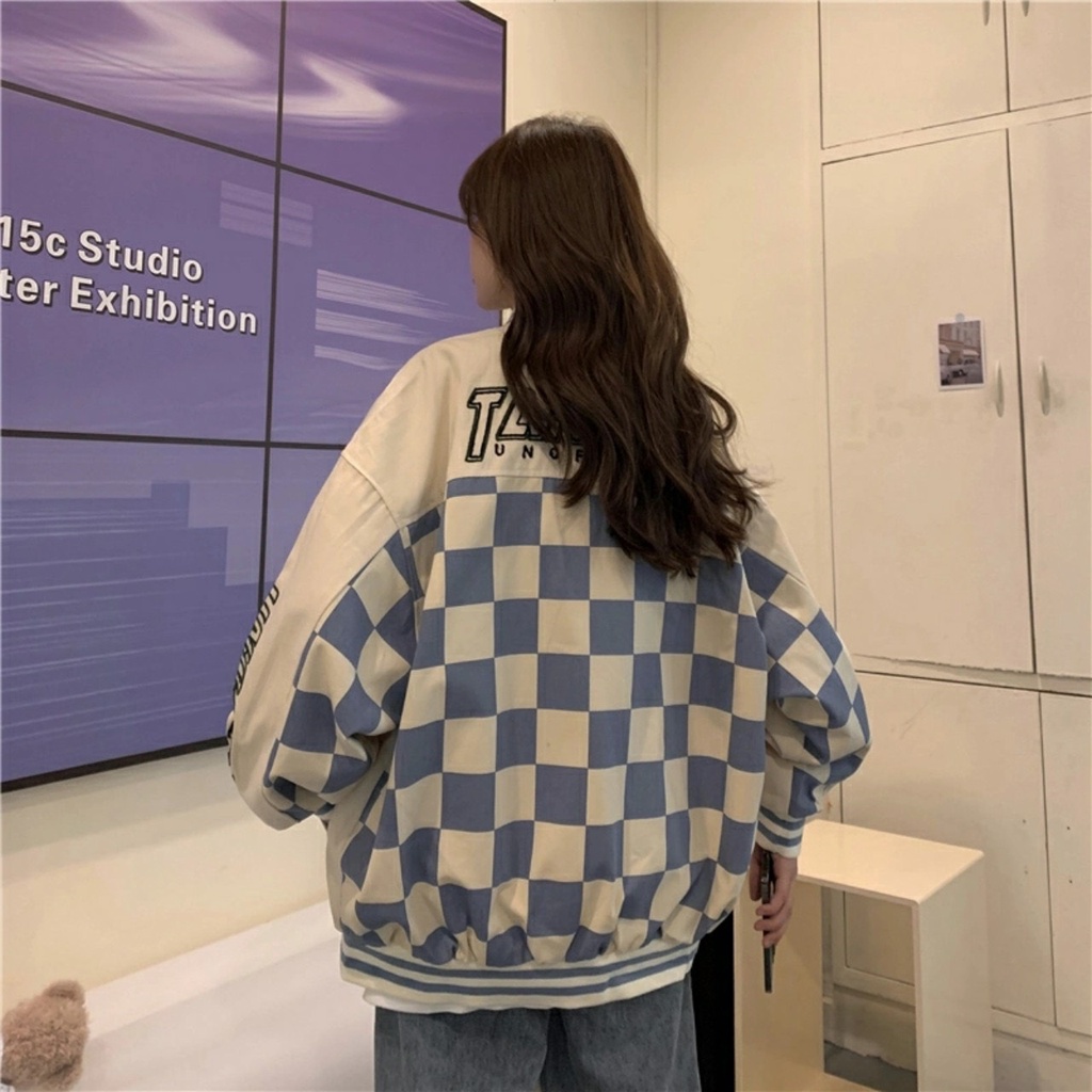 ÁO KHOÁC GIÓ NỮ DÁNG BOMBER CHỮ U