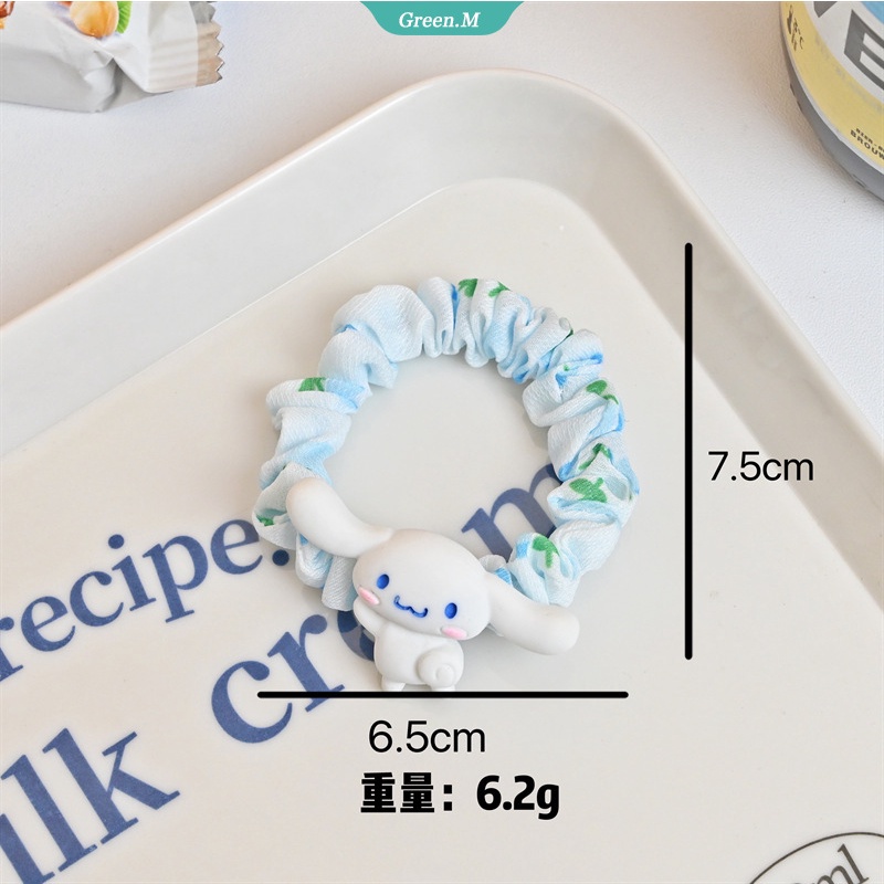 SANRIO Dây Cột Tóc Hình Búp Bê Cinnamoroll Dễ Thương Làm Quà Tặng Sinh Nhật Cho Bé Gái