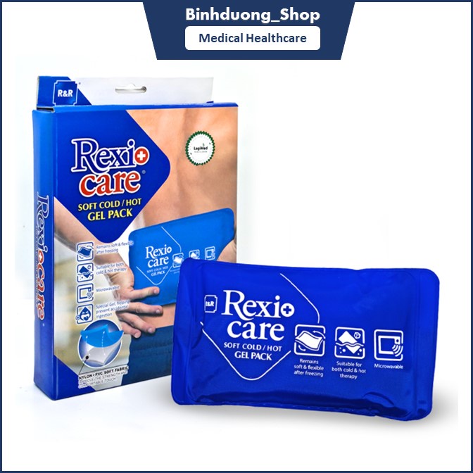 Túi chườm Gel nóng lạnh đa năng cao cấp REXIO CARE Cỡ Lớn (Nhập khẩu Đài Loan)
