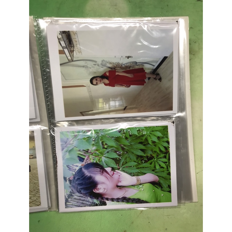 combo 50 cuốn album 6x9 dành để tặng khách, 1 cuốn bỏ được 80 ảnh,  ảnh bìa hình bông hoa nhiều thể loại khác nhau