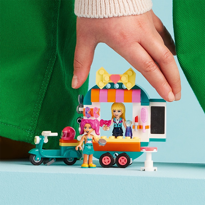 Đồ Chơi LEGO Tiệm Làm Đẹp Di Động Của Stephanie 41719 (94 chi tiết)