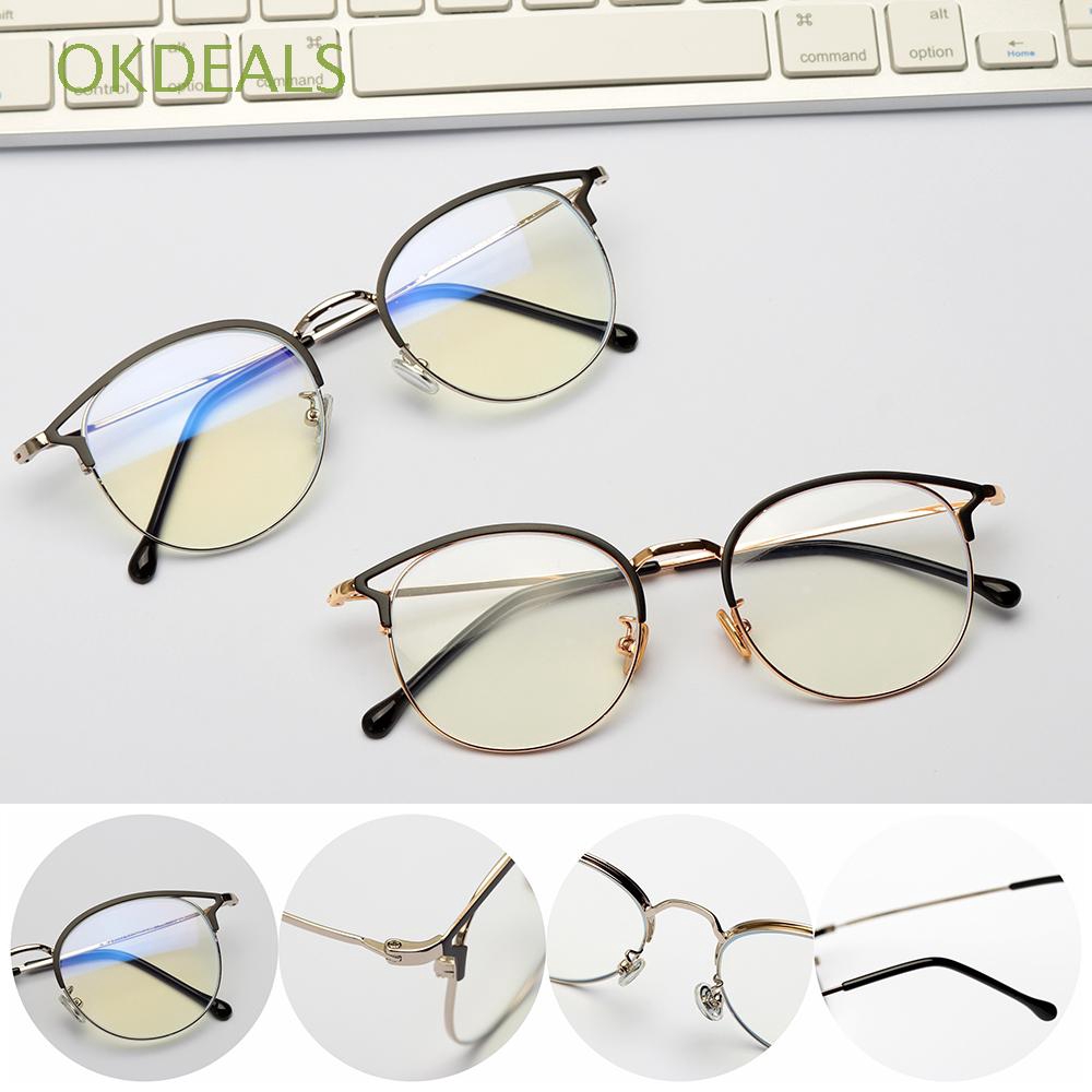 Kính đọc sách hình tròn chống ánh sáng xanh