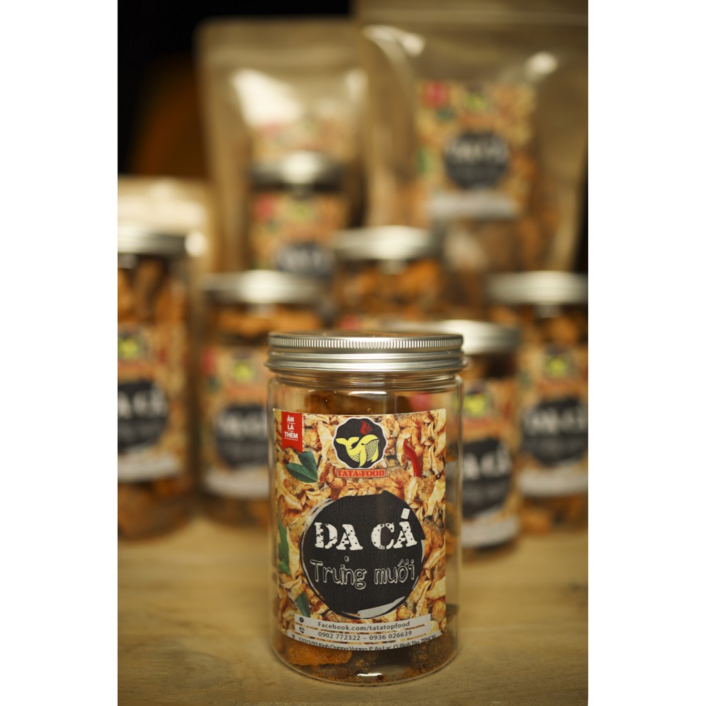 Da Cá Trứng Muối TATA FOOD - Vị CAY | BigBuy360 - bigbuy360.vn