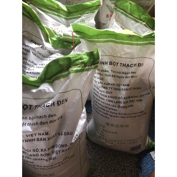 Bột sương sáo đen bao 25kg
