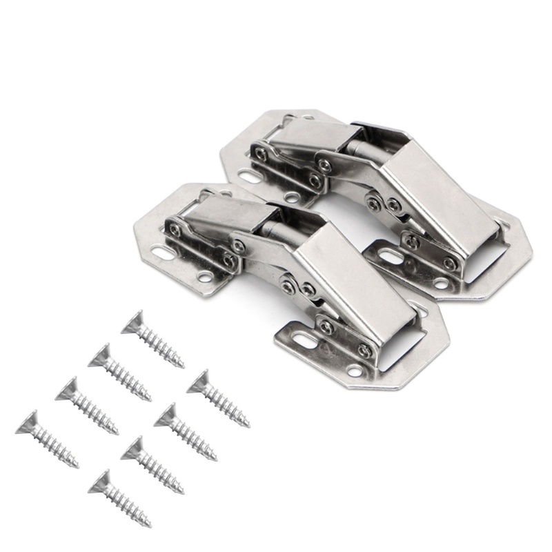 Set 2 Bản Lề Cửa 90 Độ Dễ Dàng Lắp Đặt Cho Nhà Bếp