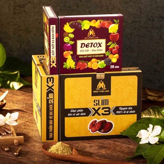 Giảm cân slim x3_mộc linh_tặng detox