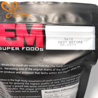 Date 2026 - Hạt Chia Đen Black Bag 500g