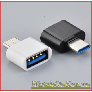 Đầu chuyển đổi OTG Type C sang USB OTG.