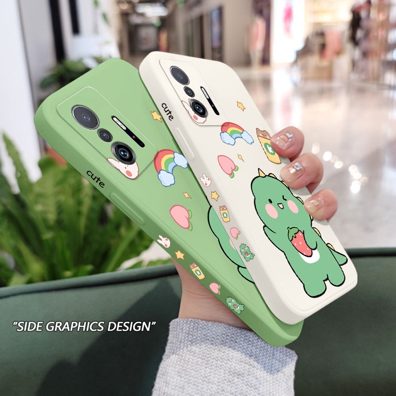 Ốp Điện Thoại Hình Khủng Long Cho xiaomi mi 13t 12t 11t 10t pro lite mi 9t pro