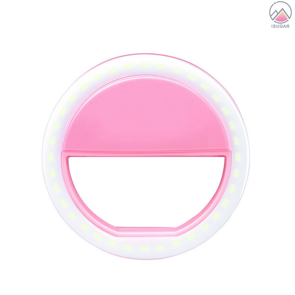 Đèn Led Tròn Kẹp Điện Thoại Hỗ Trợ Chụp Ảnh Selfie | BigBuy360 - bigbuy360.vn