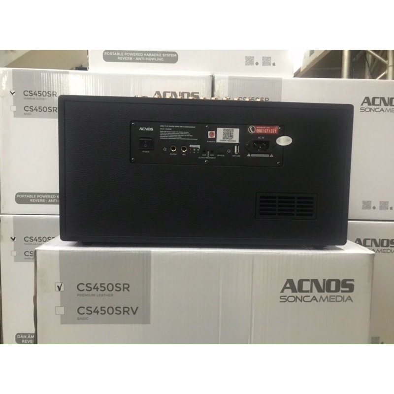 Loa mini xách tay Acnos CS450SRV 2023 - Hàng chính hãng nguyên seal - Gia Khang Shop