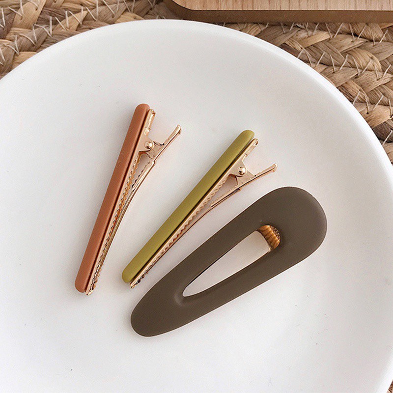 Set Kẹp Tóc Thiết Kế Đơn Giản Thời Trang Cho Nữ